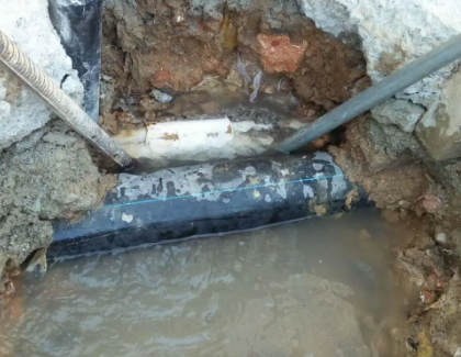 洛扎测漏水之水管漏水